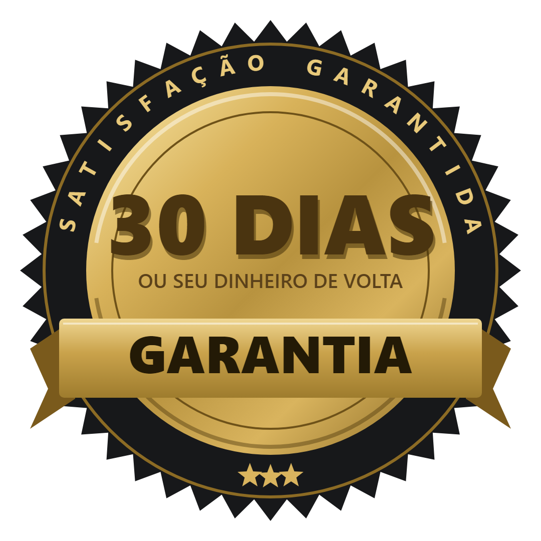 Selo de garantia de 30 dias